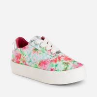 Girl platform floral print shoes Mayoral