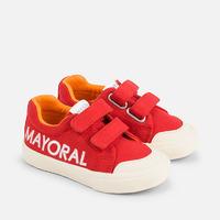 Girl sport shoes with logo and rip tape Mayoral