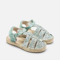 Girl espadrille sole shoes with buckle Mayoral