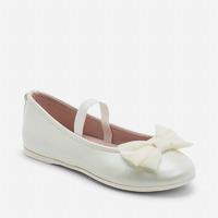 girls formal ballerinas shoes with bow mayoral