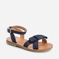 Girl sandals with buckle and bow Mayoral