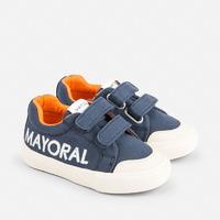 Girl sport shoes with logo and rip tape Mayoral