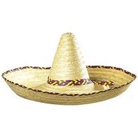 Giant Sombrero Decorated 65cm Mexican Hats Caps & Headwear For Fancy Dress