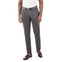 Gibson London Charcoal Cotton Chinos 40L Charcoal