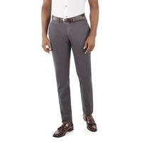 Gibson London Charcoal Cotton Chinos 38R Charcoal