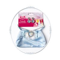 Girls Disney Princess Cinderella Bag With Jewellery