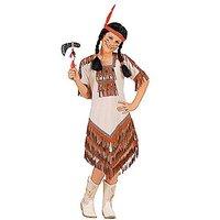 Girls Indian Girl Child 128cm Costume Small 5-7 Yrs (128cm) For Wild West