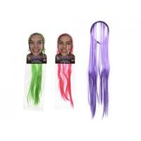 Girls Witches Long Hair Wig With Headband Assorted Colours