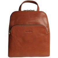 gianni conti bergamo womens leather backpack womens backpack in brown