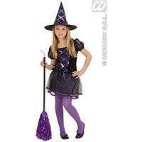 Girls Ribbon Witch Child 158cm Costume Large 11-13 Yrs (158cm) For Halloween
