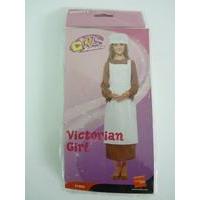 Girls Victorian Maid Apron, Mop & Cap Kit