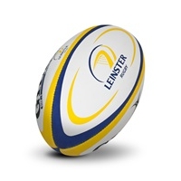 Gilbert Replica Rugby Ball - Size 5 - White/Yellow/Blue