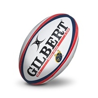 gilbert replica rugby ball size 5 whitered