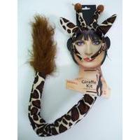 giraffe ears on headband tail kit