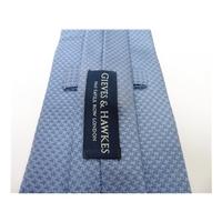 Gieves & Hawkes Blue Silk Tie