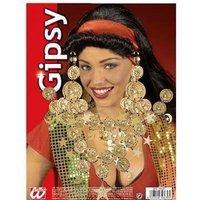 Gipsy Set Necklace / Earrings Gipsy Jewellery For Fancy Dress Costumes