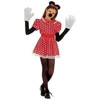 Girls Mouse Girl Child 140cm Costume Medium 8-10 Yrs (140cm) For Disney