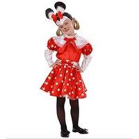 Girls Mouse Girl Child Costume For Disney Fairytale Fancy Dress