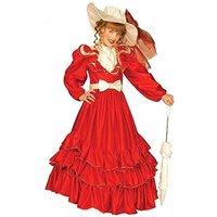 Girls Clementina Dress Red Child 158cm Costume Large 11-13 Yrs (158cm) For Wild