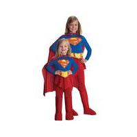 Girls Traditional Supergirl Costume