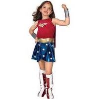 Girls Wonderwoman Tutu Dress Costume