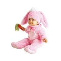 Girls Pink Easter Bunny Costume
