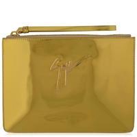 GIUSEPPE ZANOTTI Logo Mirror Clutch