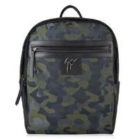 GIUSEPPE ZANOTTI Camouflage Print Back Pack