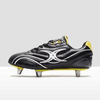 Gilbert Sidestep Zenon Lo 6 Stud Rugby Boots - Black, Black