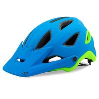 Giro Montaro MIPS MTB Helmet - Matt Blue / Lime / XLarge / 61cm / 65cm