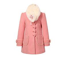 girls jacket coat cotton winter long sleeve