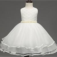 Girl\'s Casual/Daily Print Dress, Cotton / Rayon All Seasons Long Sleeve