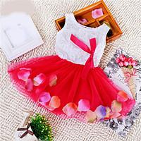 girls cotton blend summer sleeveless princess dress