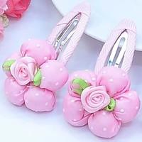 girls fashion trendy cute the roses are pumpkins princess hair clips