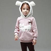 girls casualdaily patchwork hoodie sweatshirt rayon winter spring fall ...