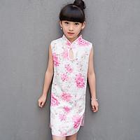 girls going out casualdaily floral dress cotton summer sleeveless