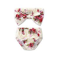 Girls printing Split Swimwear Baby Kids Camisole Swimming Clothing Girl Swimsuit Clothes