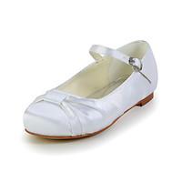 girls flats spring summer fall comfort light up shoes satin stretch sa ...