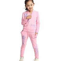 Girl Fashion In Europe And Fall Pants Leisure Sports Two-Piece Outfit