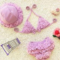 girls sports floral swimwear polyester summer blue pink purple red yel ...