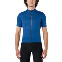 giro chrono sport short sleeve cycling jersey blue small