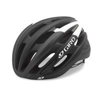 giro foray road bike helmet matt black white small