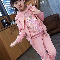 girls novelty sets cotton winter spring fall clothing set