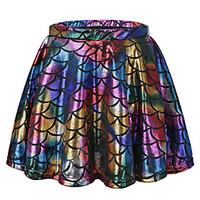 Girls\' Animal Print Skirt-Polyester Nylon All Seasons