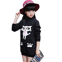 girl casualdaily solid hoodie sweatshirt cotton winter long sleeve reg ...