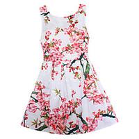 Girls Dress Pink Plum Blossom Flower Dresses Clothes Party Pageant Wedding Children Clothing