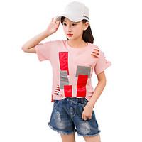 Girl Casual/Daily Plaid Sets, Cotton All Seasons Long Sleeve Clothing Set