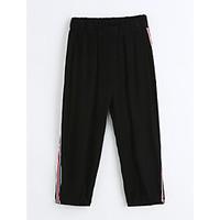 girls solid pants cotton summer spring