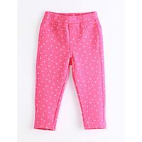 girls casualdaily polka dot pants cotton spring fall