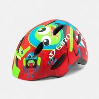 giro scamp kids cycling helmet matt red red xsmall